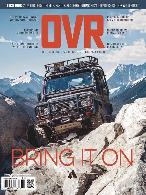 Title details for OVR: Outdoor, Vehicle, Recreation by License Plate Media, LLC - Available